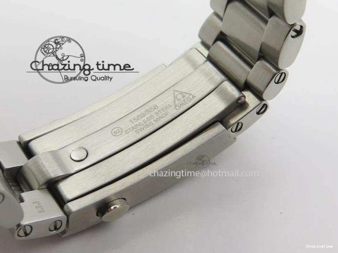 1229 Planet Ocean GMT 42mm V6F 1:1 Best Edition Blue Bezel Orange Numbers On SS Bracelet A Compact 8254